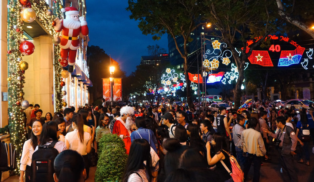 Christmas in Vietnam Saigon