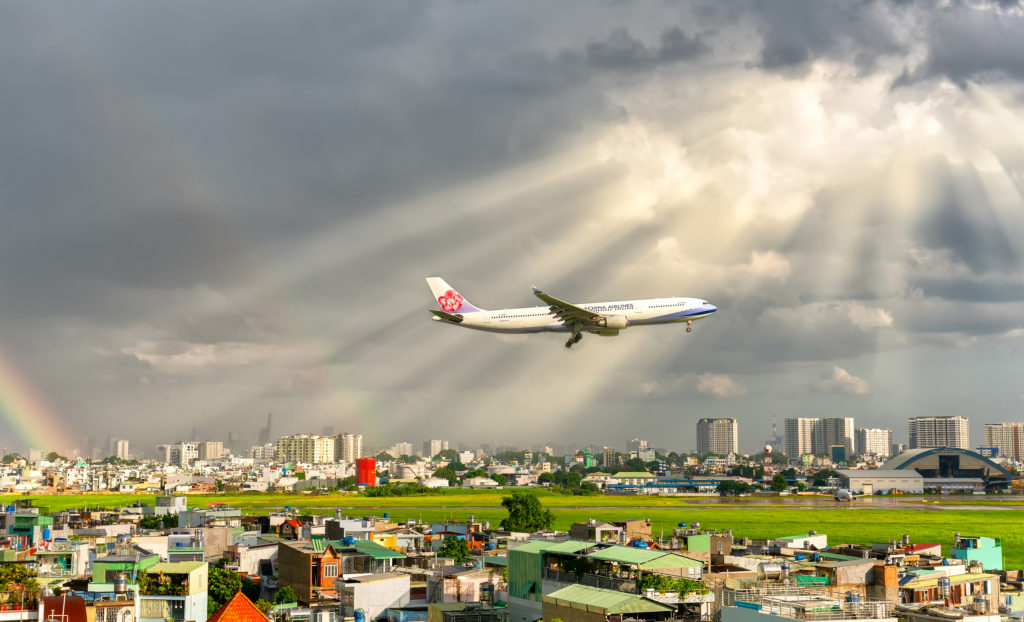 Ariving in Vietnam