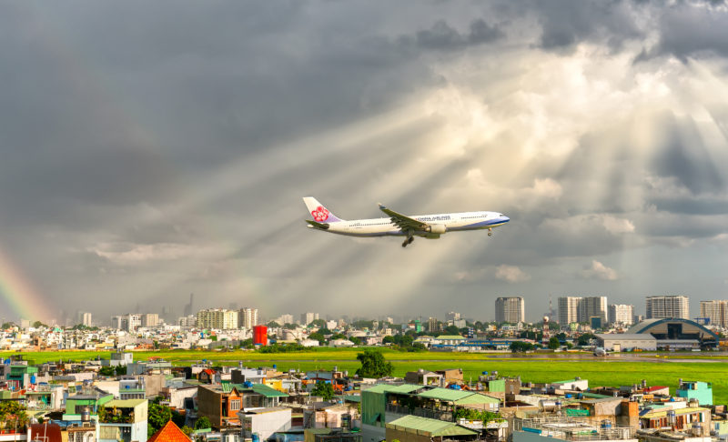 Ariving in Vietnam